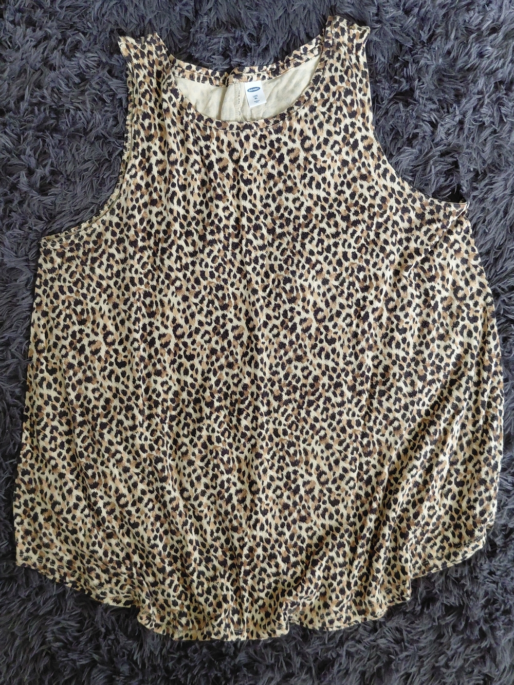 Old Navy Leopard Print Luxe Tank Top